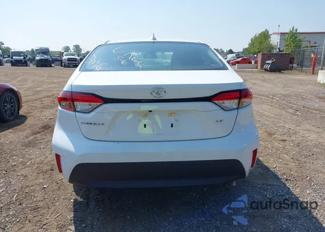 2025 Toyota Corolla Le from USA, damaged, VIN 5YFB4MDEXSP293750